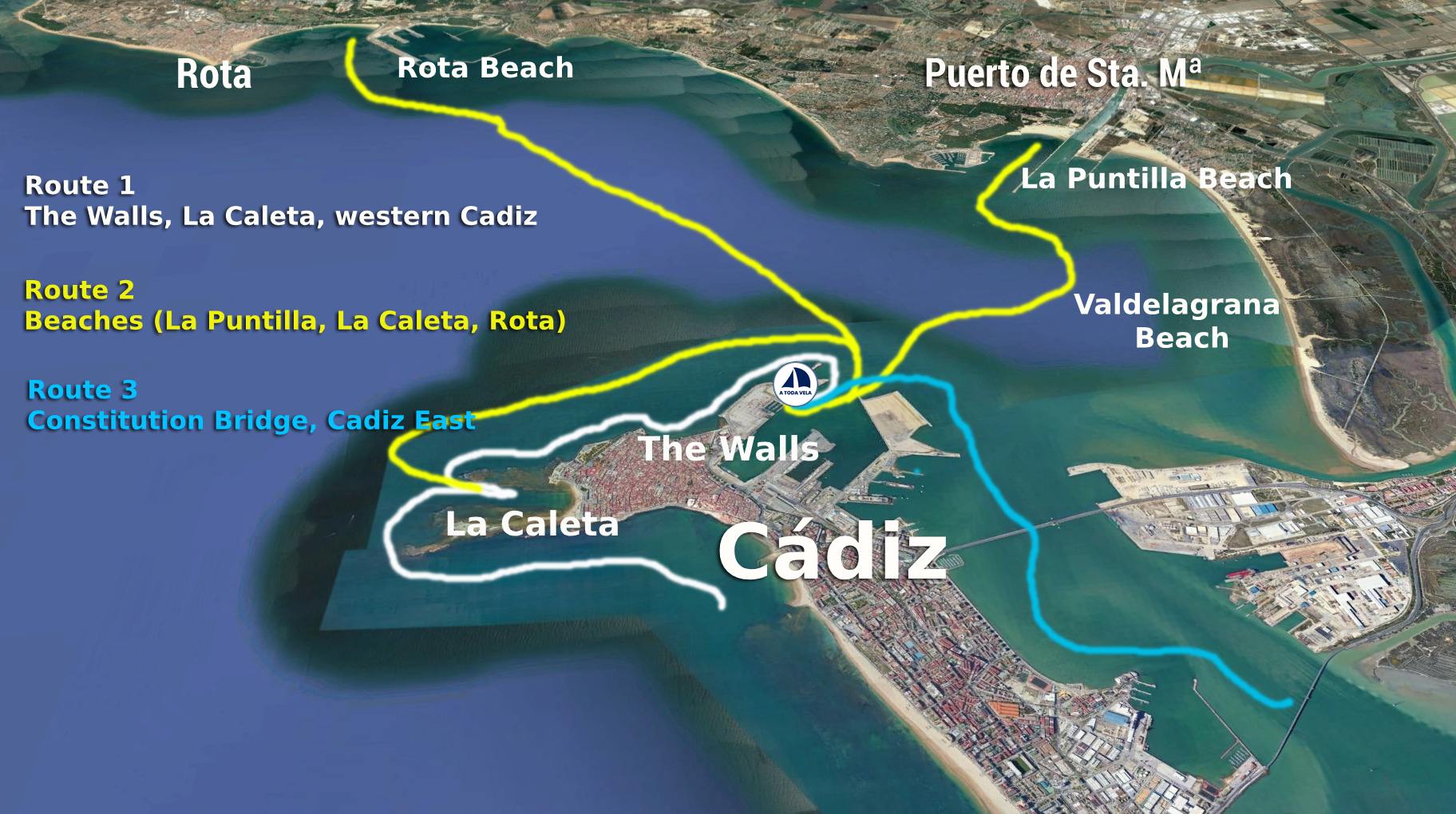 ruta charter cadiz