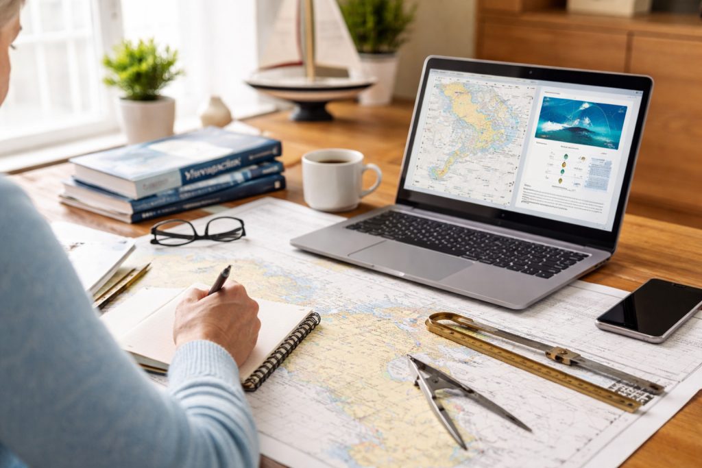 Estudio de cartas náuticas