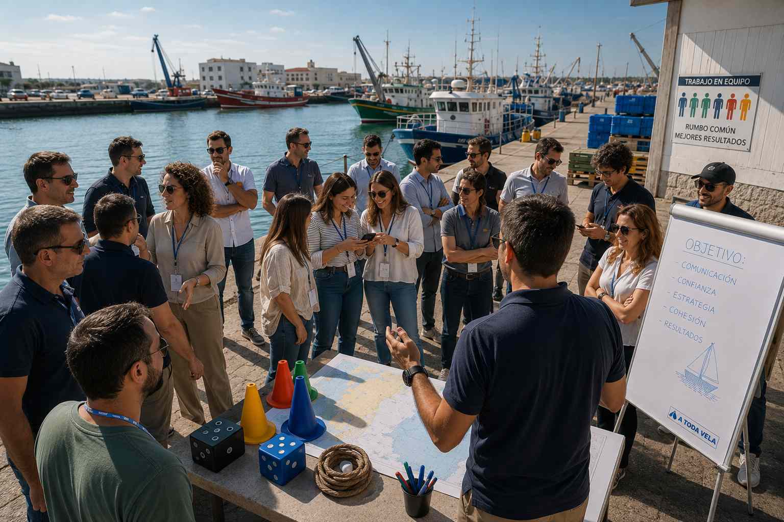 Actividad equipo team building cadiz